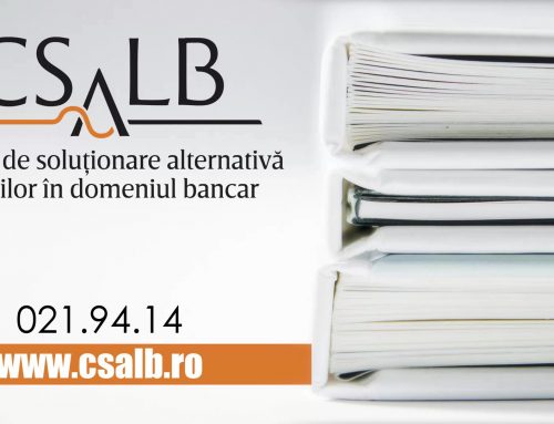 Campania Educatie financiara prin Centrul de Solutionare Alternativa a Litigiilor in domeniul Bancar (CSALB)